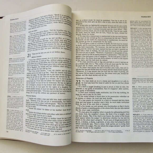 Serendipity Bible for Groups NIV 1970s-80s Version w Footnotes 2nd Edition HC - Picture 5 of 7